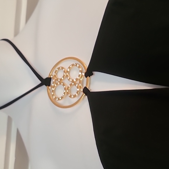 Embellished Medallion Halter Top XL - Picture 2 of 2